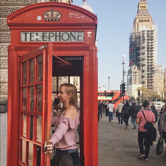 BP Ruffle Cold Shoulder Pullover - Picture 5 of 6